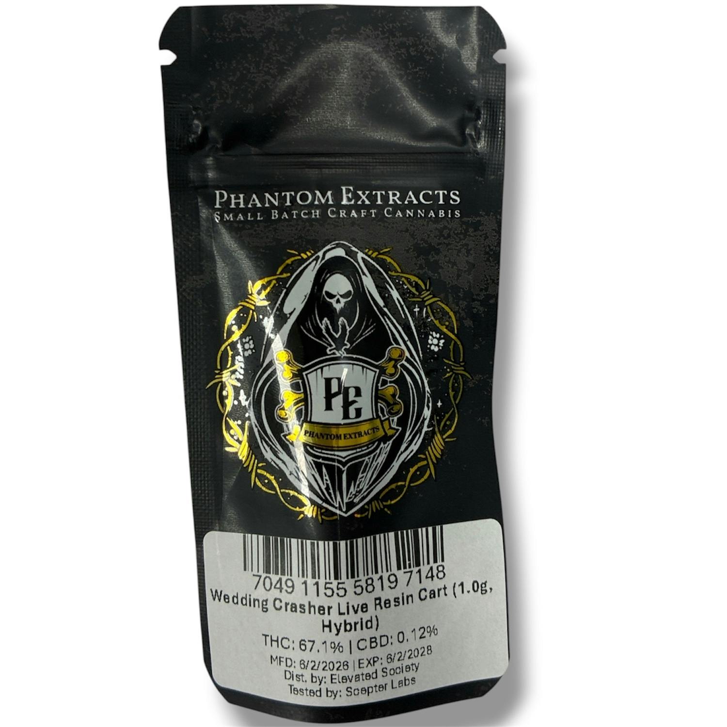 Wedding Crasher | Live Resin 510 | 1G cannabis product