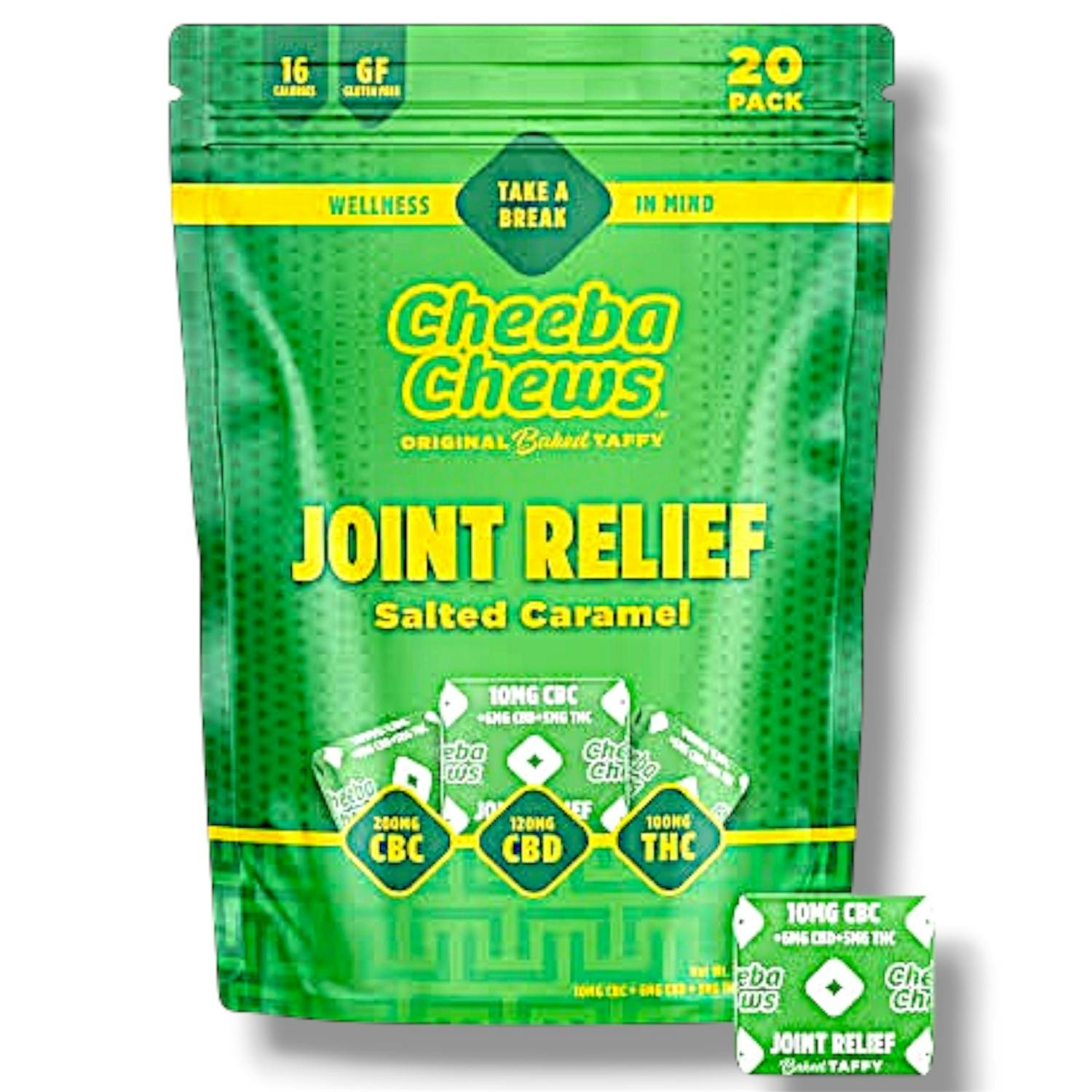Salted Caramel | Joint Relief Taffy | 100 MG
