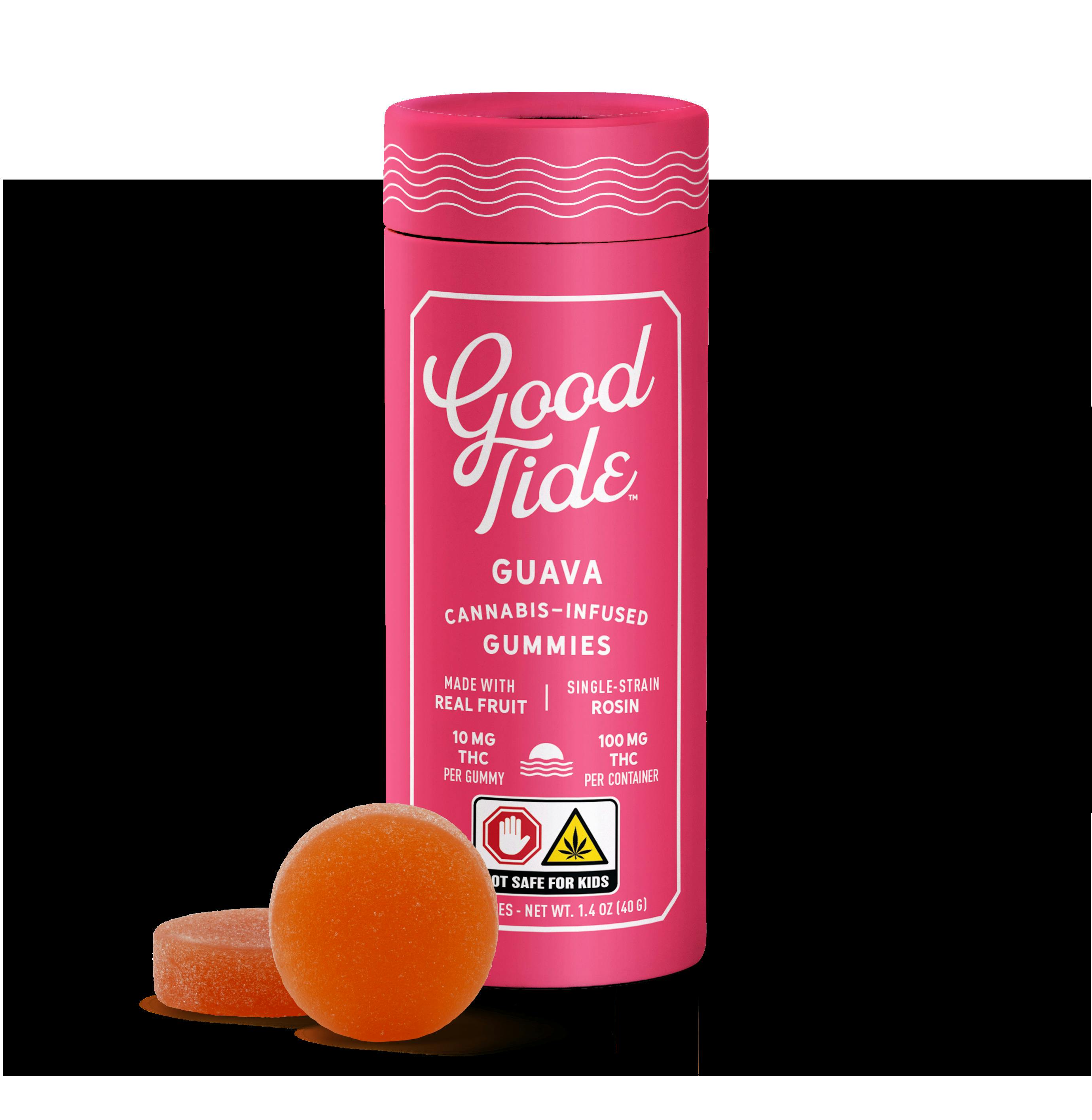 Guava Hash Rosin Hybrid Gummies | 10pk | 100mg
