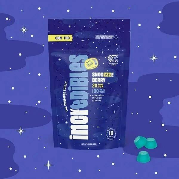 Incredibles | Snoozzzeberry 5:1 | 10pk | 100mg at HZY Goods Dispensary