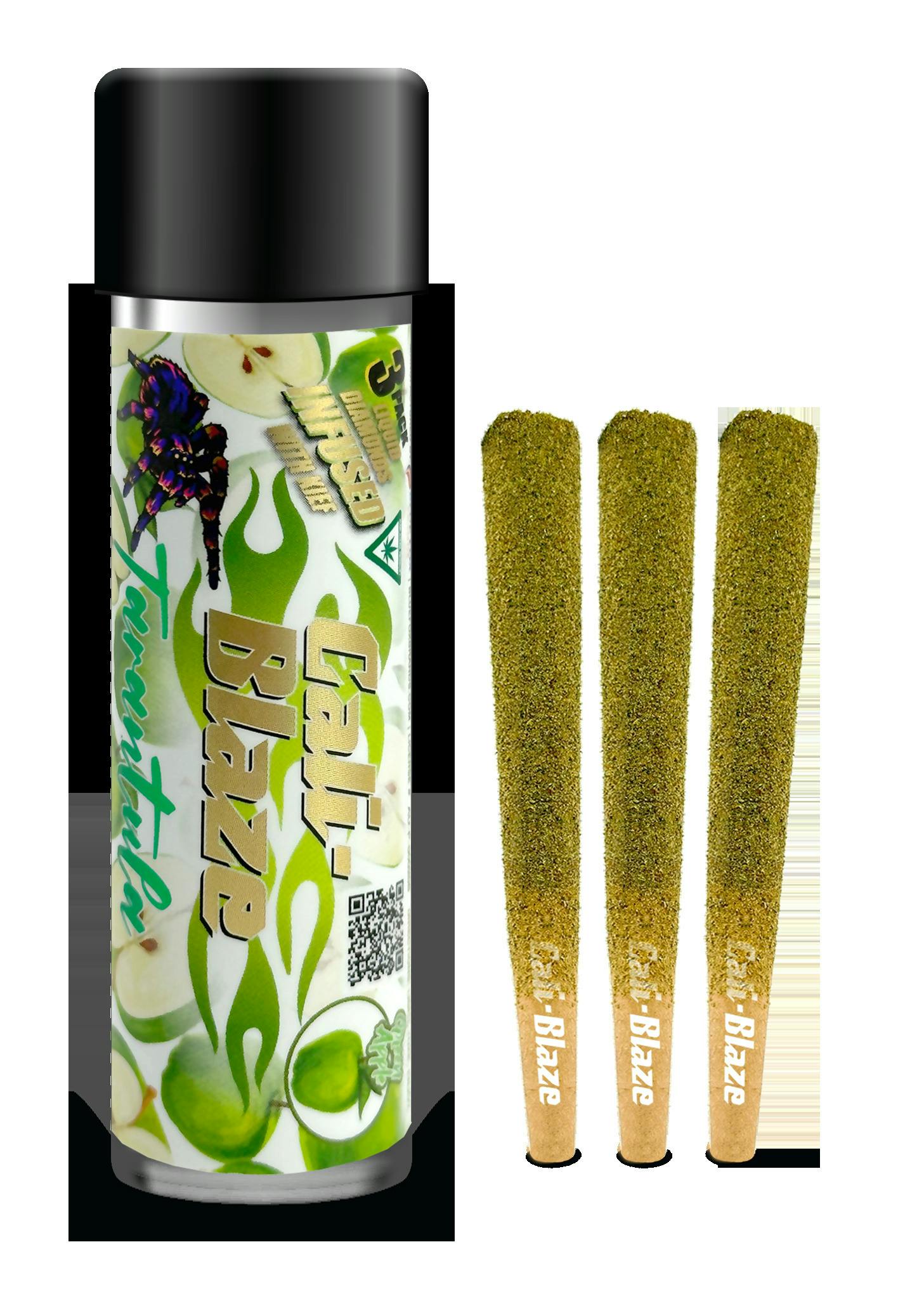 Green Apple | 3pk Liquid Diamond Infused Tarantulas | 1g Each cannabis product