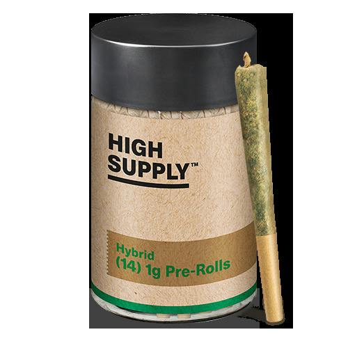 High Supply Prepacked Flower Hybrid Gastropop cannabis product