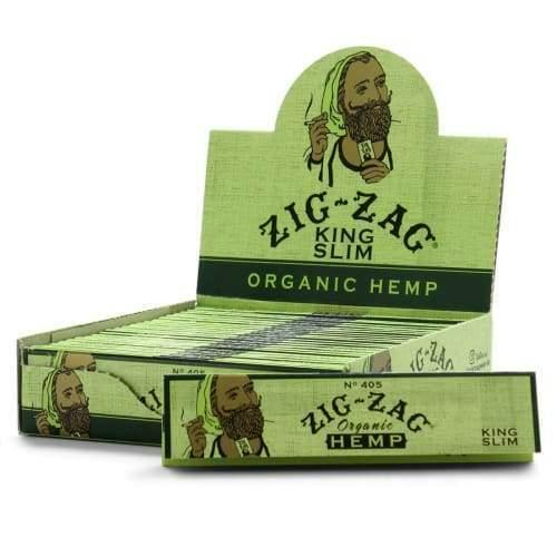 Zig Zag Organic Hemp Papers King Size Slim