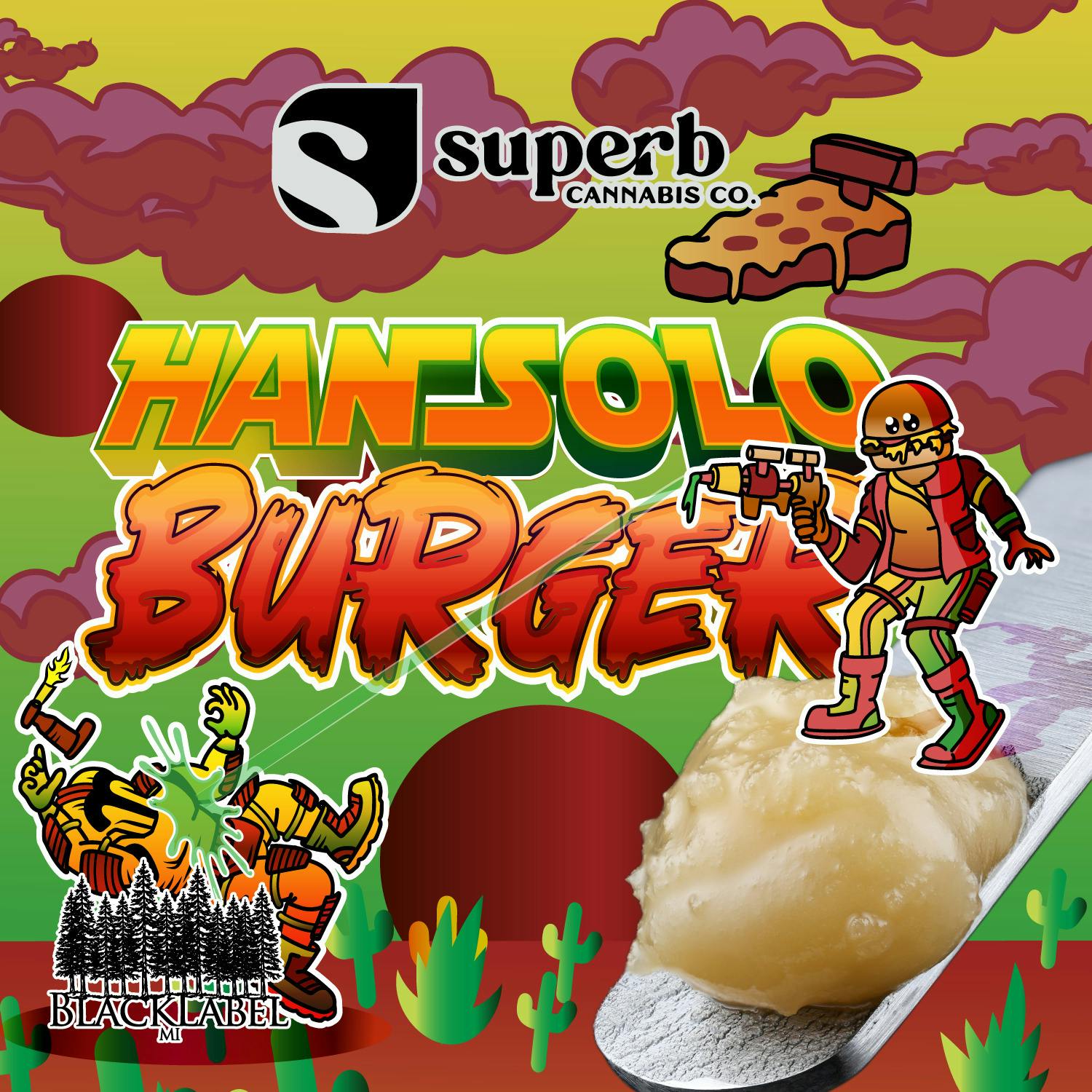 Han Solo Burger Live Rosin