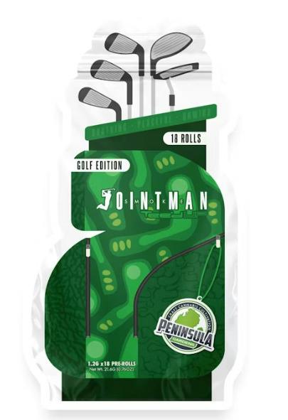 Golf Collab x Peninsula Gardens Pre-Roll 18pk Golf
