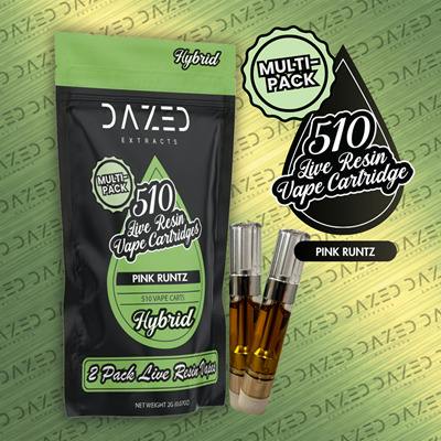 Pink Runtz 2pk Live Resin Cartridges