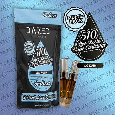 OG Kush 2pk Live Resin Cartridges