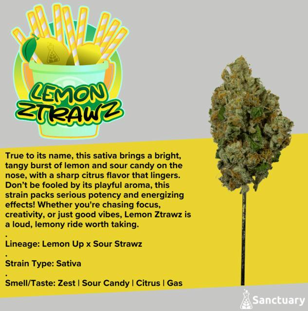 BUDS - Lemon Ztrawz (S)