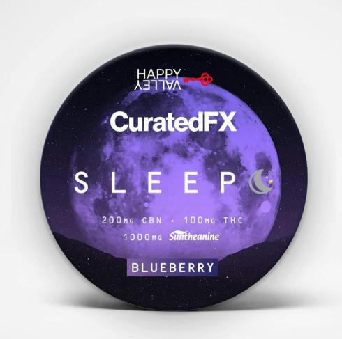 HAPPY VALLEY - Sleep Blueberry (I) 100mg Gummies