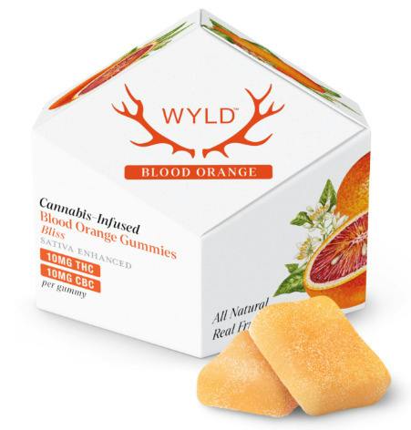 WYLD - Blood Orange 1:1 (S) 100mg Gummies