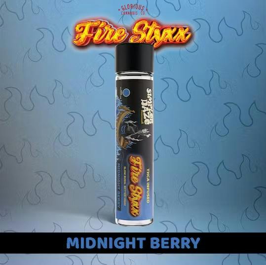 PREROLL - Midnight Berry (H) 1g Infused