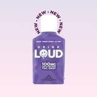 DRINK LOUD - Grape Crash 2:1 THC/CBN 100mg - Nano Shot