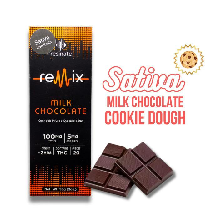 Remix - Cookie Dough 100mg Bar (S) Live Resin