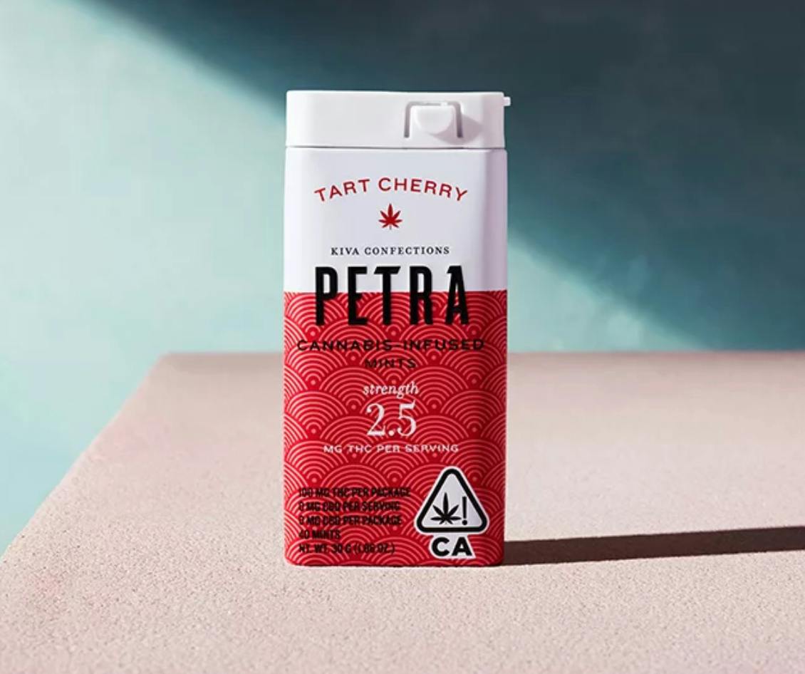 EDIBLE - Tart Cherry 40pk Petra Mints