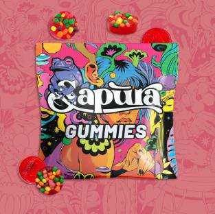 SAPURA - Raspberry Crunch (S) 20pk 100mg Gummies
