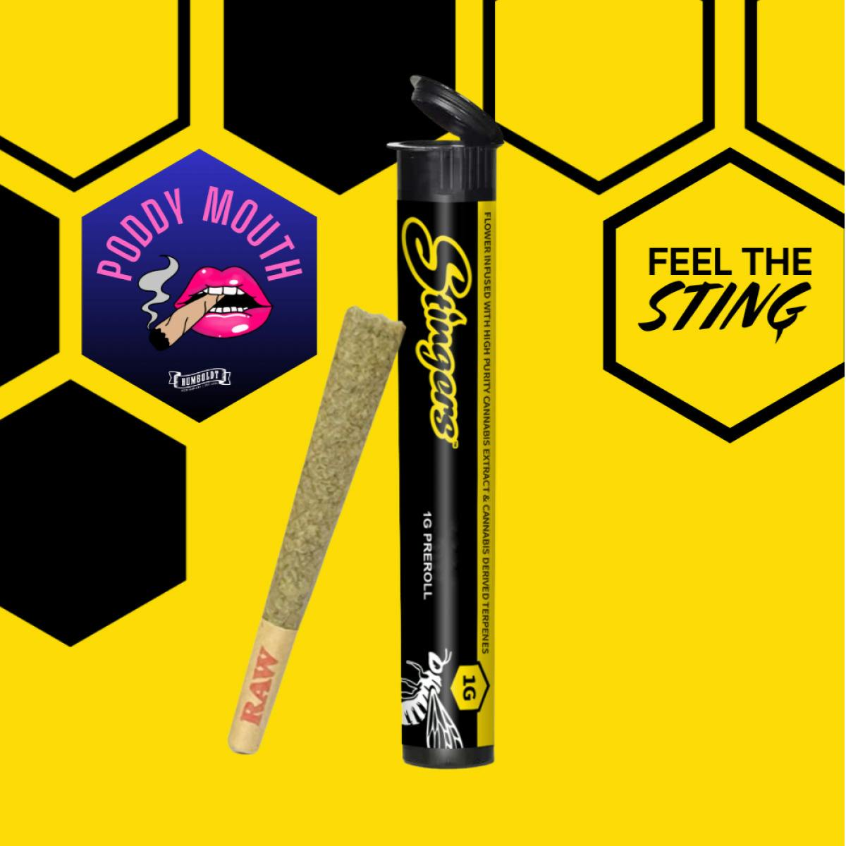 PREROLL - Poddy Mouth (H) 1g Infused at JDM Cannabis