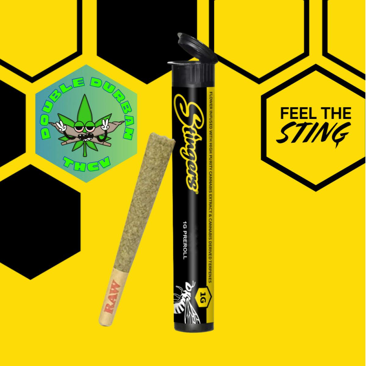 PREROLL - Double Durban (S) 1g Infused at JDM Cannabis