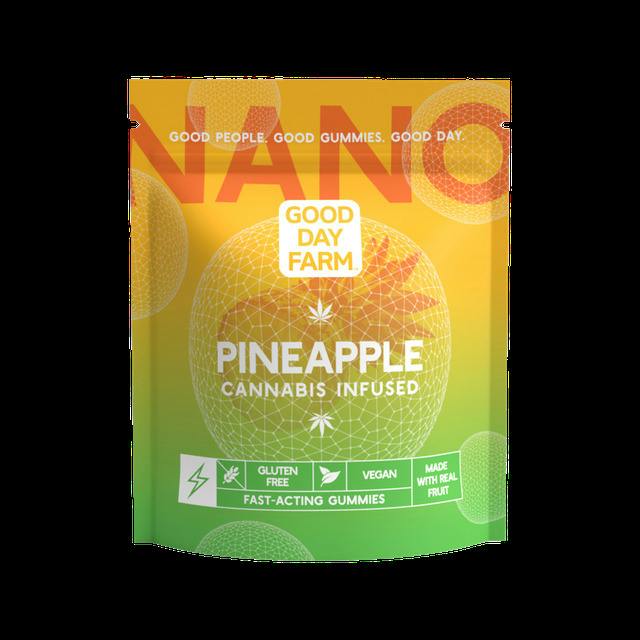 GDF: Fast-Acting Gummies | Pineapple | 100mg | 10pk at NOLA Cannabis Westbank Dispensary