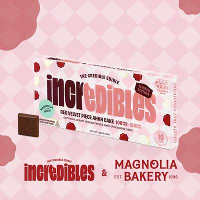 incredibles Red Velvet Cake 10pc Bar 100mg:100mg (THC:CBD)