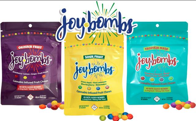 JOYBOMBS - ORIGINAL - 100MG - EDIBLES