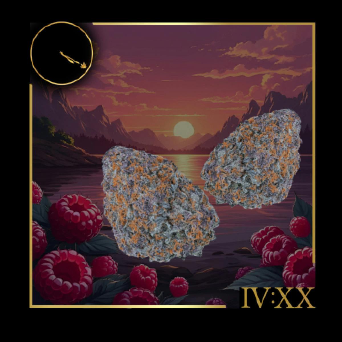 Raspberry Sunset Flower | 3.5g - Zipz
