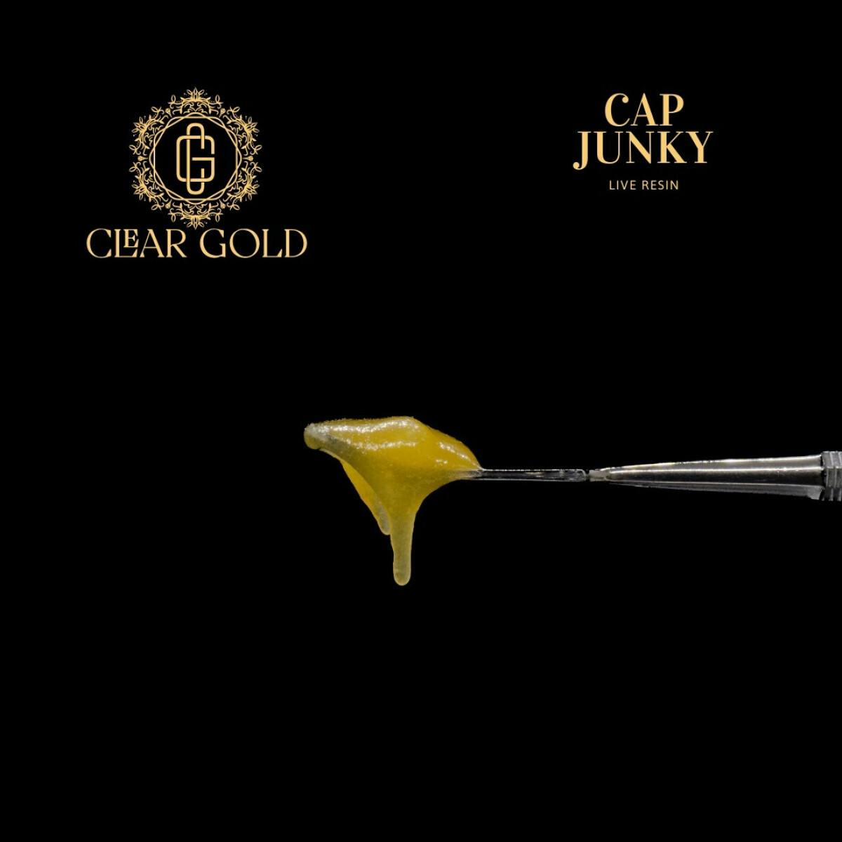 Cap Junky Live Resin | 1g - Clear Gold at Collective Premium Cannabis Billerica
