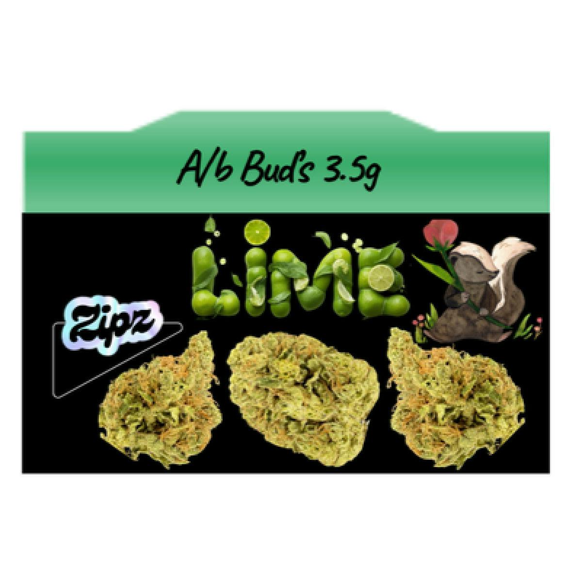 Lime Skunk Flower | 3.5g - Zipz