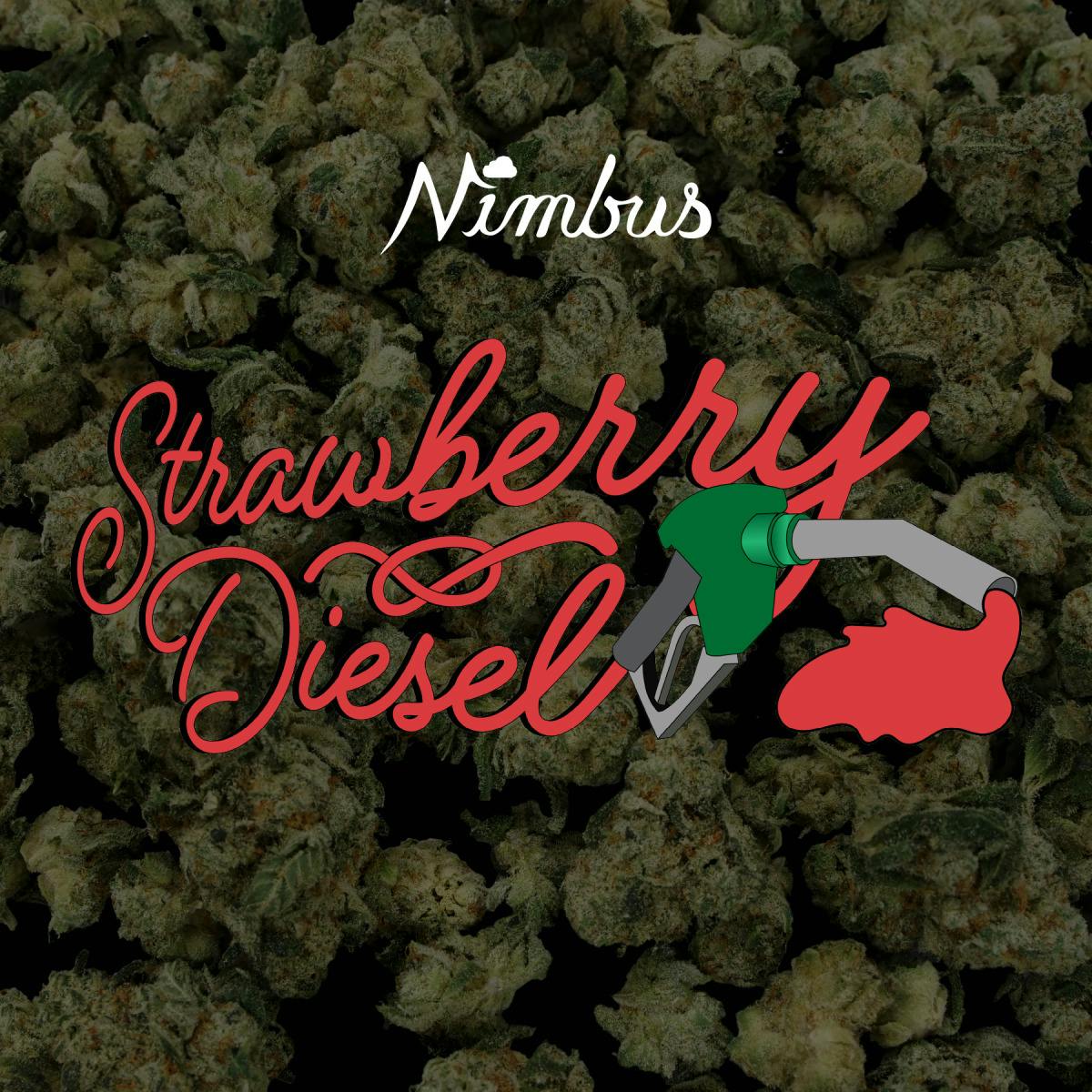 Strawberry Diesel Flower | 7g - Nimbus