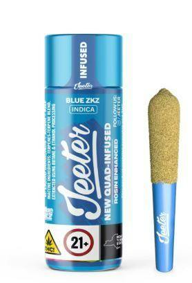 Blue ZKZ Infused Pre-Roll | 0.5g - Jeeter at Collective Premium Cannabis Littleton