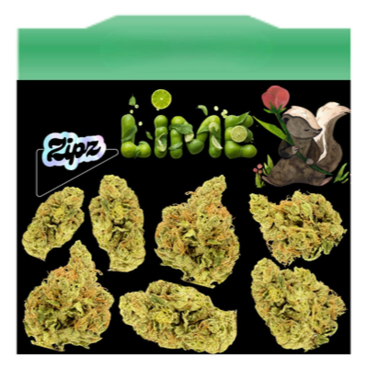 Lime Skunk Flower | 7g - Zipz