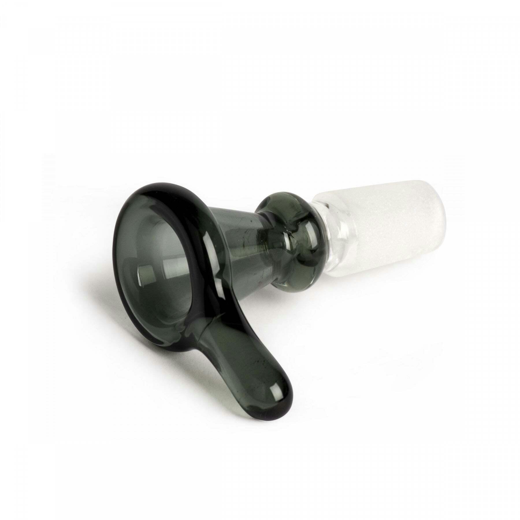 GEAR Smoke Black 14/20 Glass-On-Glass Thumper Cone Bowl