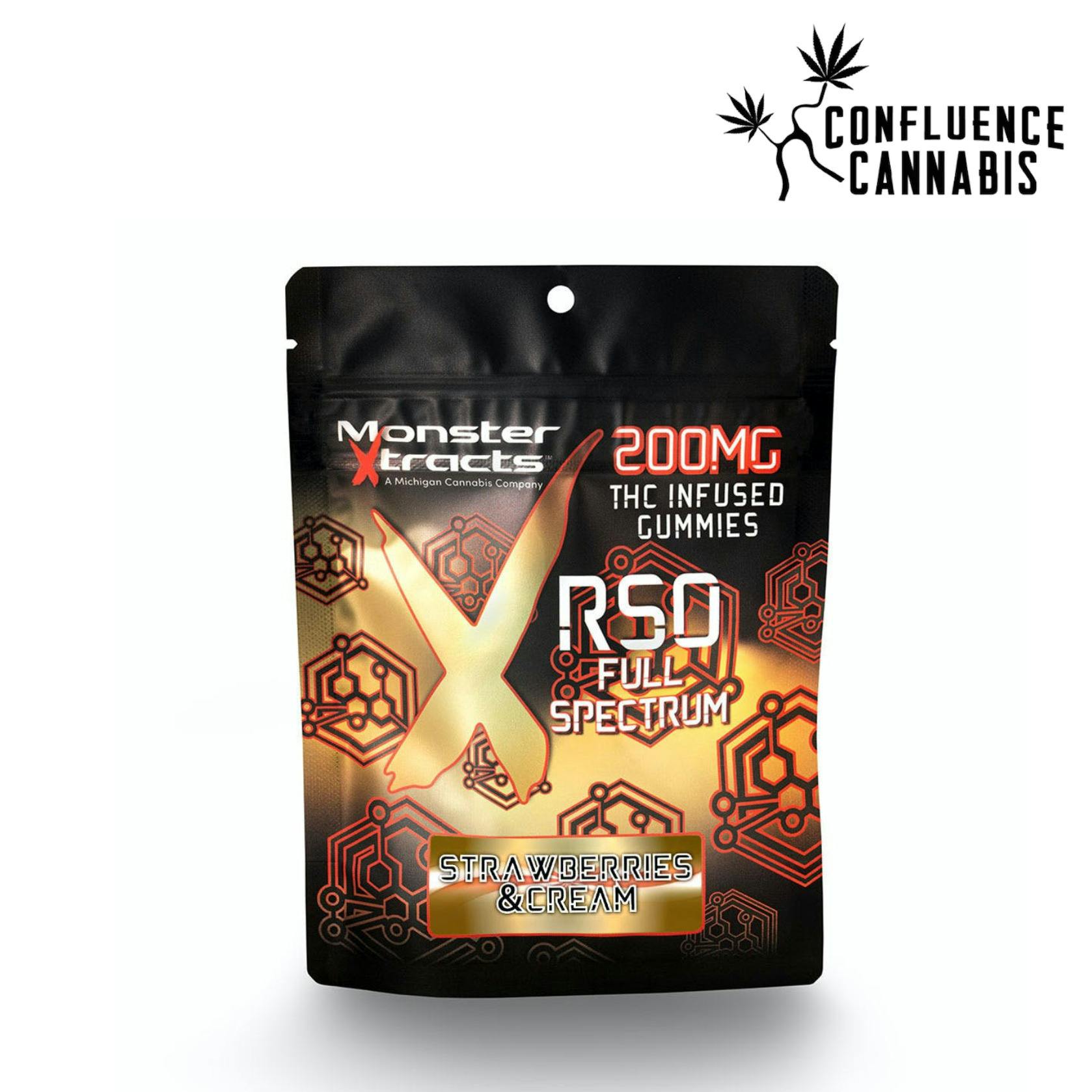 Strawberries & Cream RSO Gummies