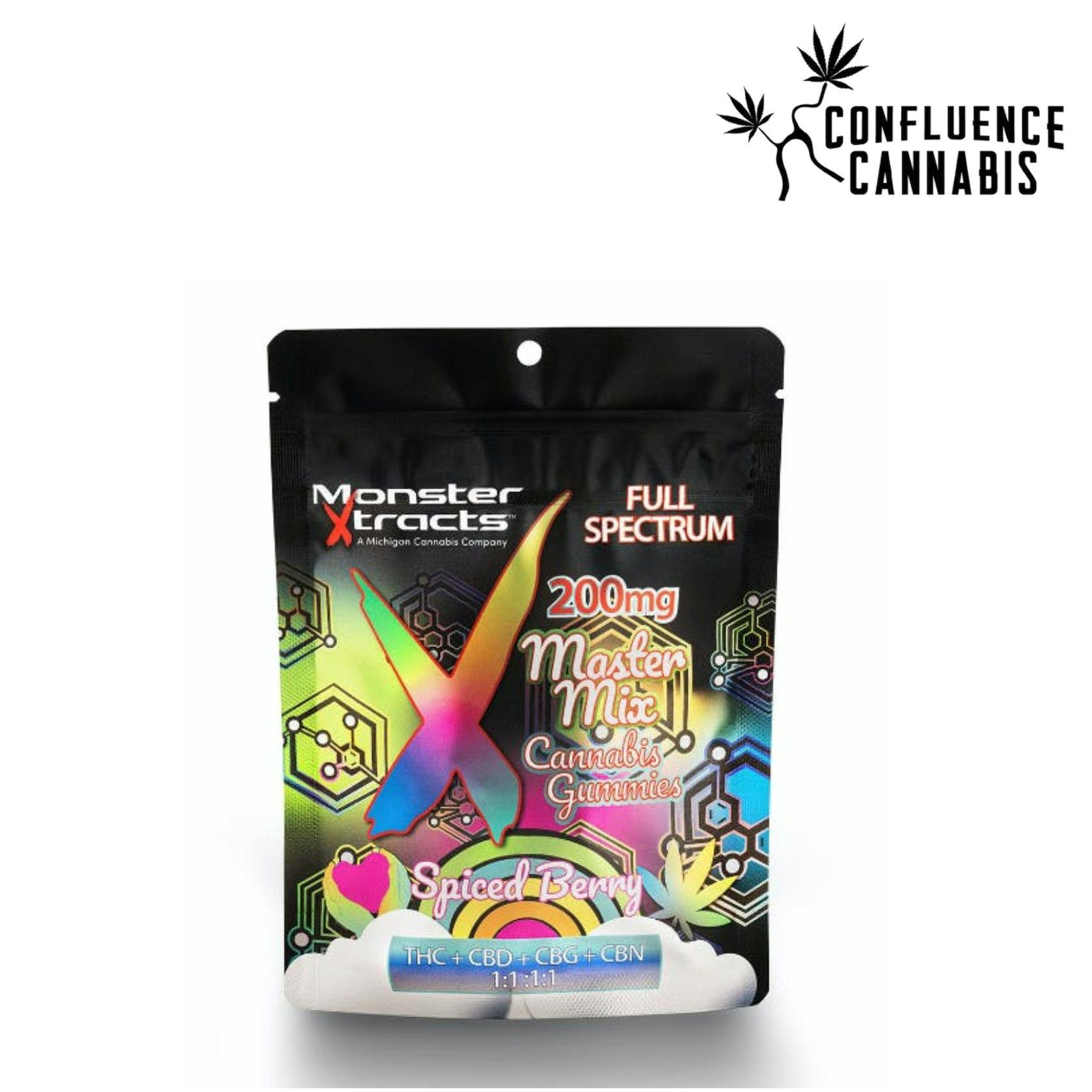 Berry Blast 1:1:1:1 Gummies