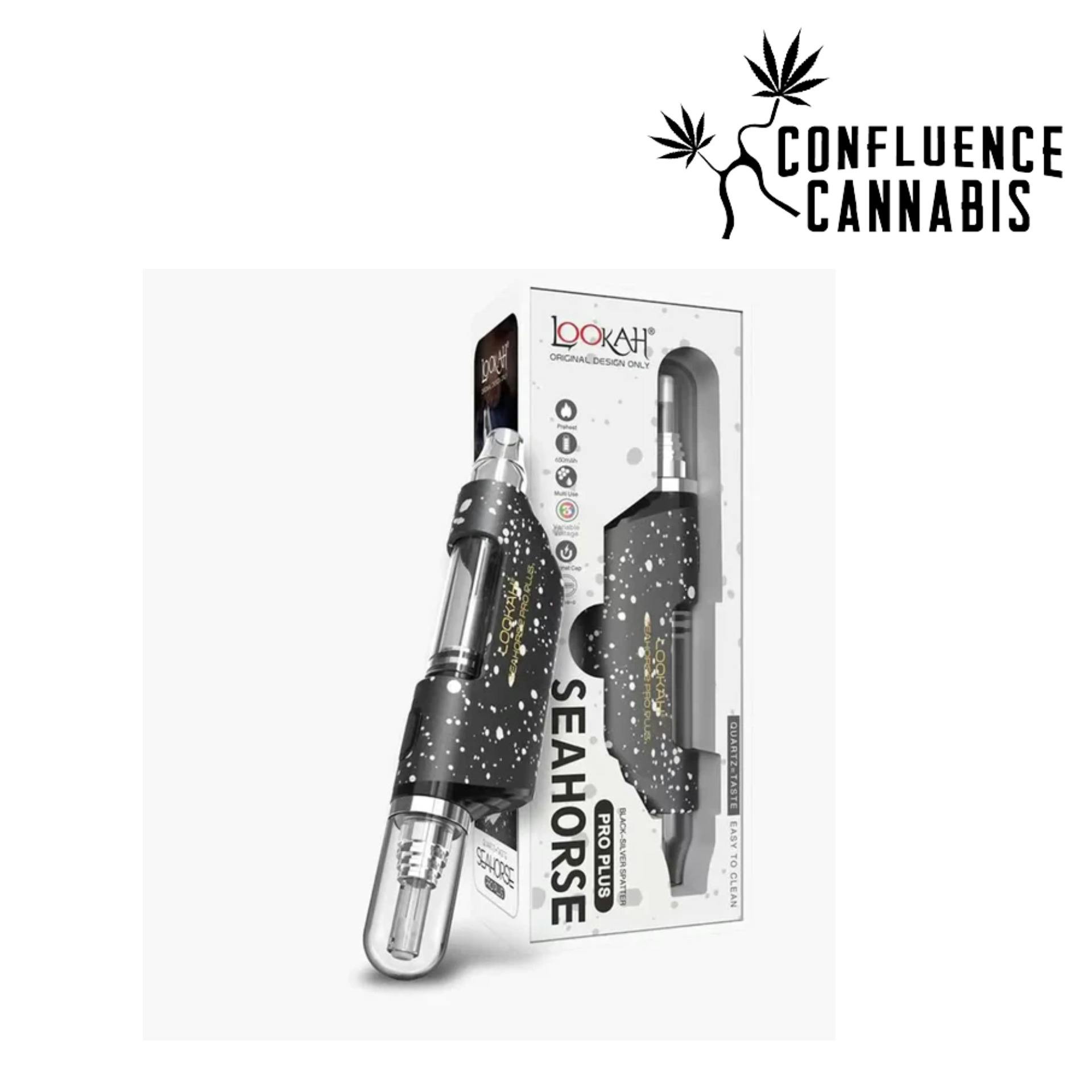 Black-White Splatter Seahorse Pro Plus