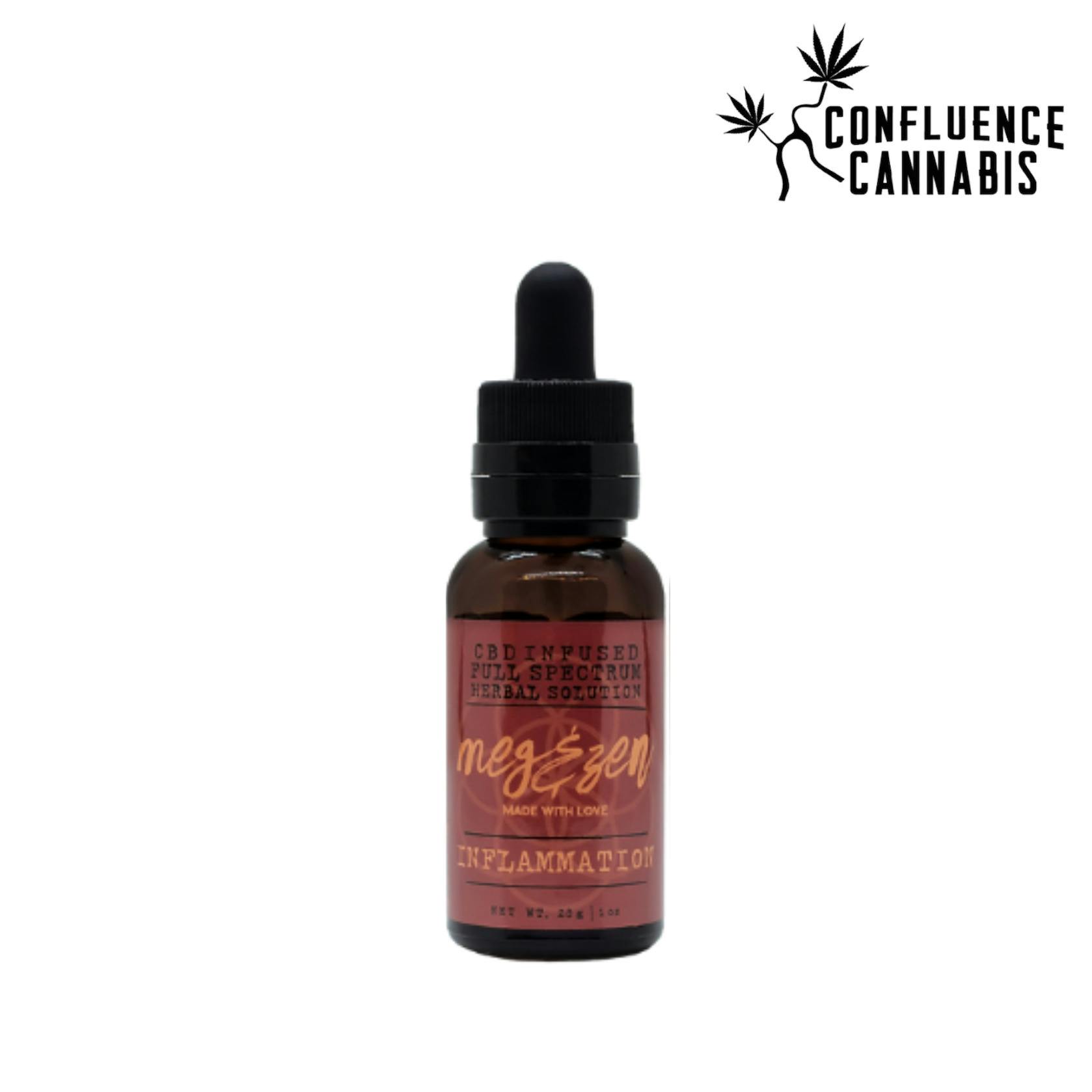 Inflammation CBD Infused Full Spectrum Herbal Solution