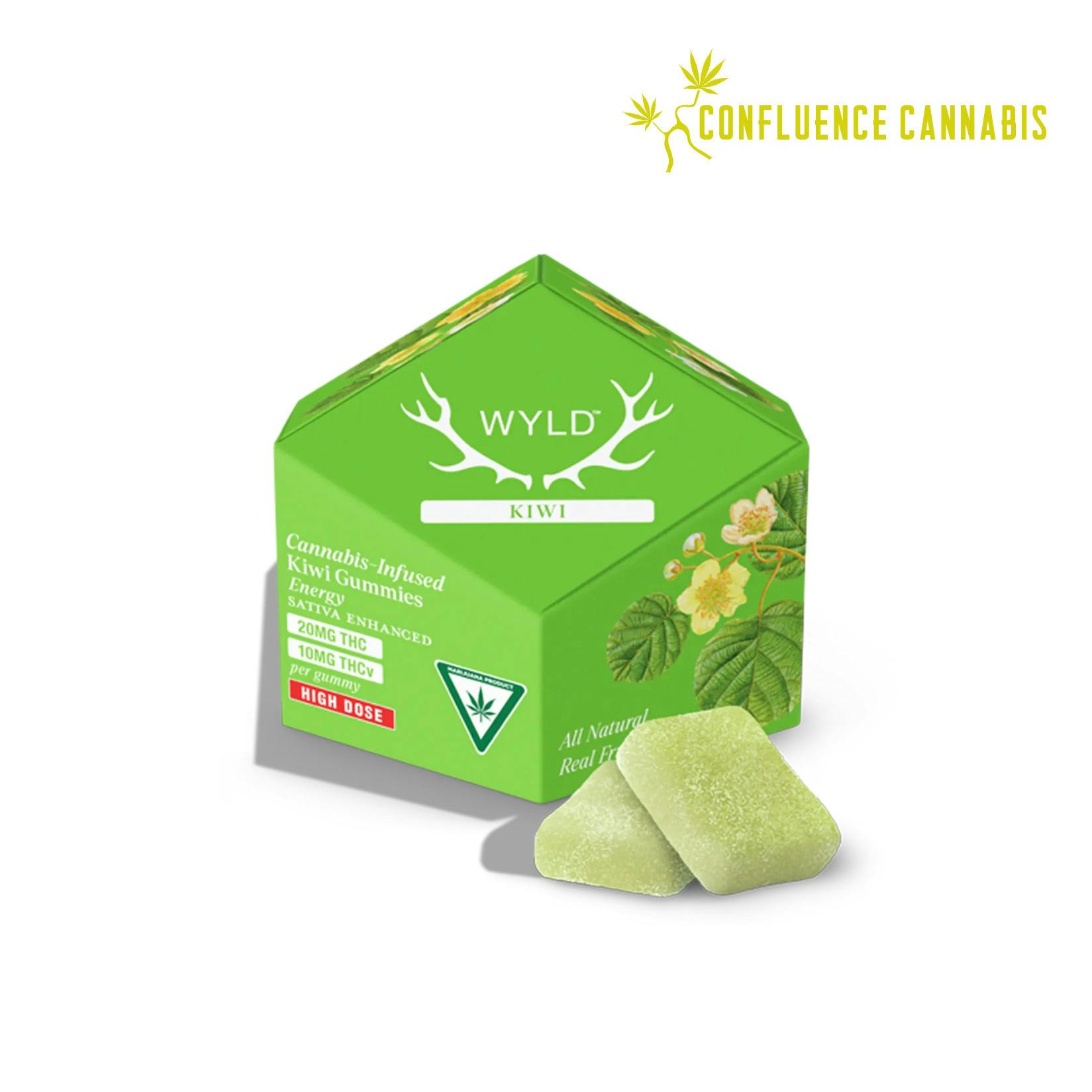 Kiwi Gummies 2:1 THC-V