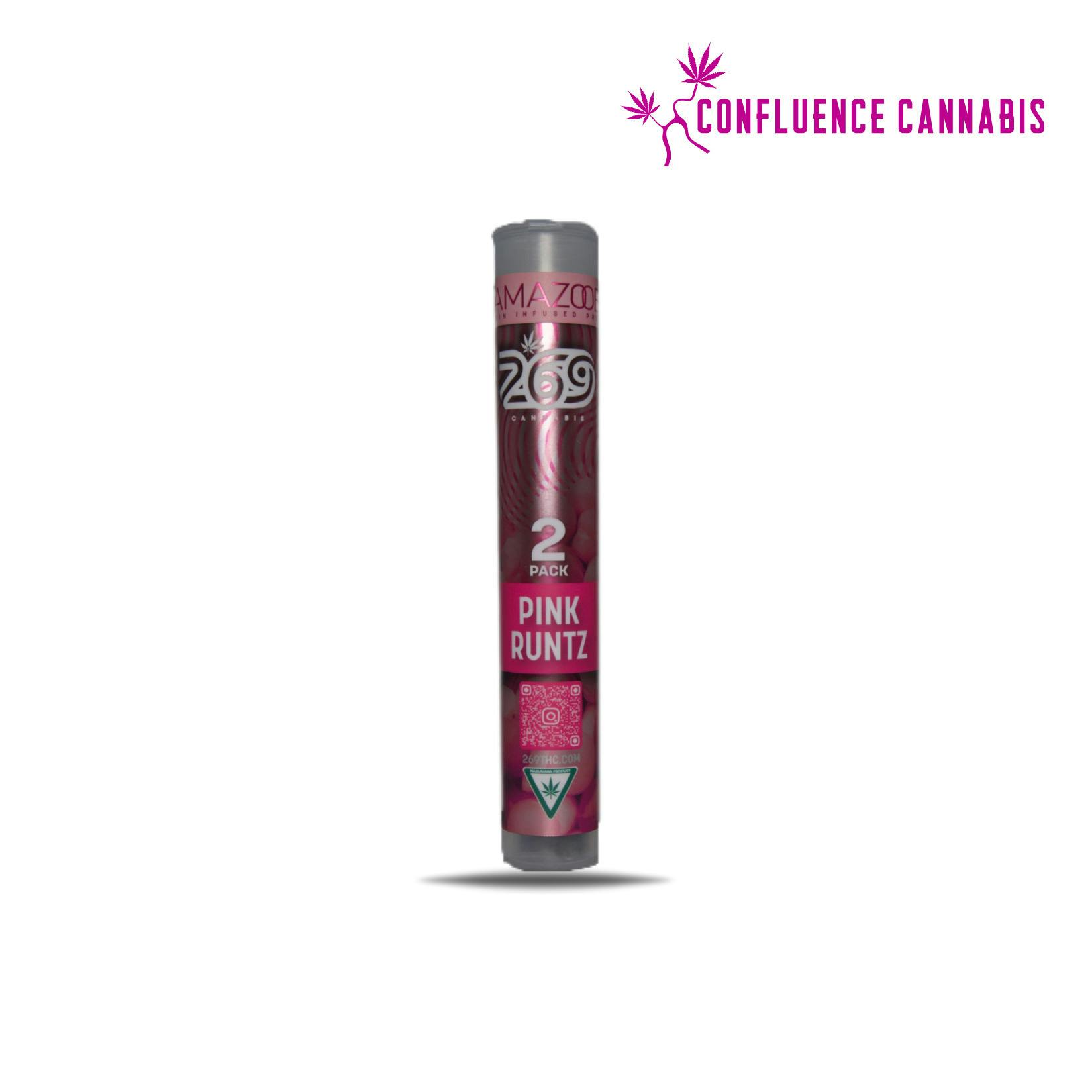 Pink Runtz Live Resin (Infused) Preroll 2 Pack