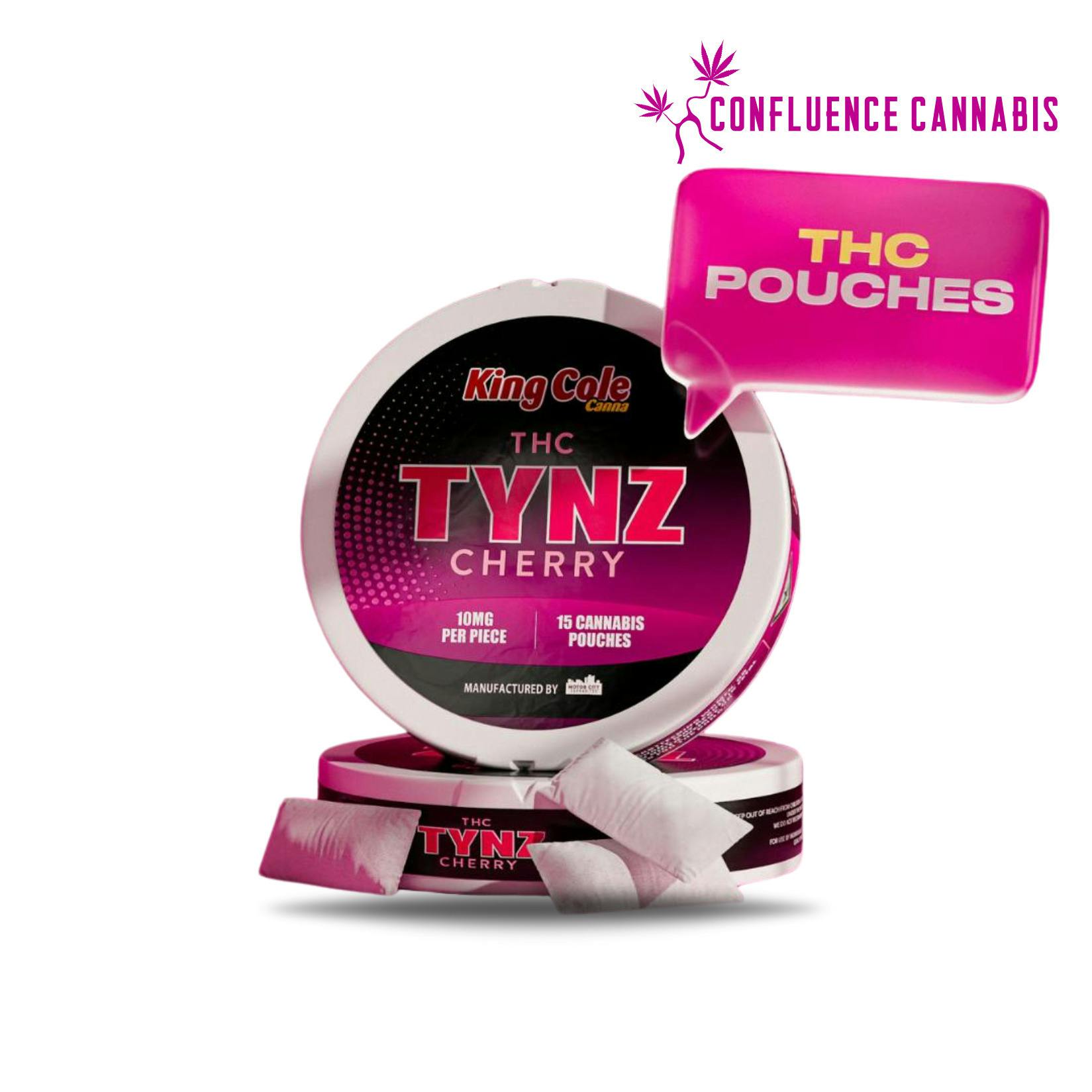 Cherry THC Pouches