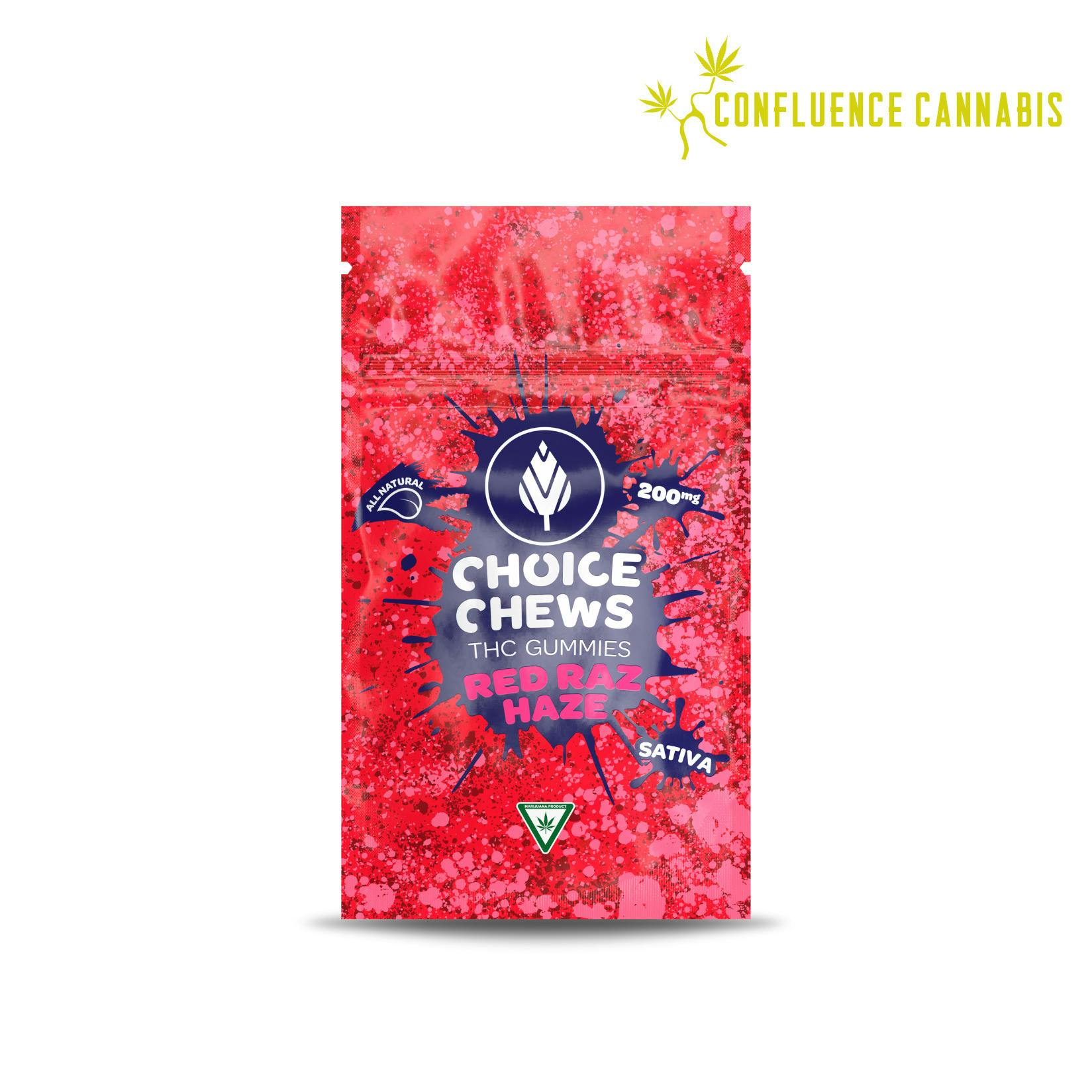 Red Raz Haze Choice Chews (High Dose)