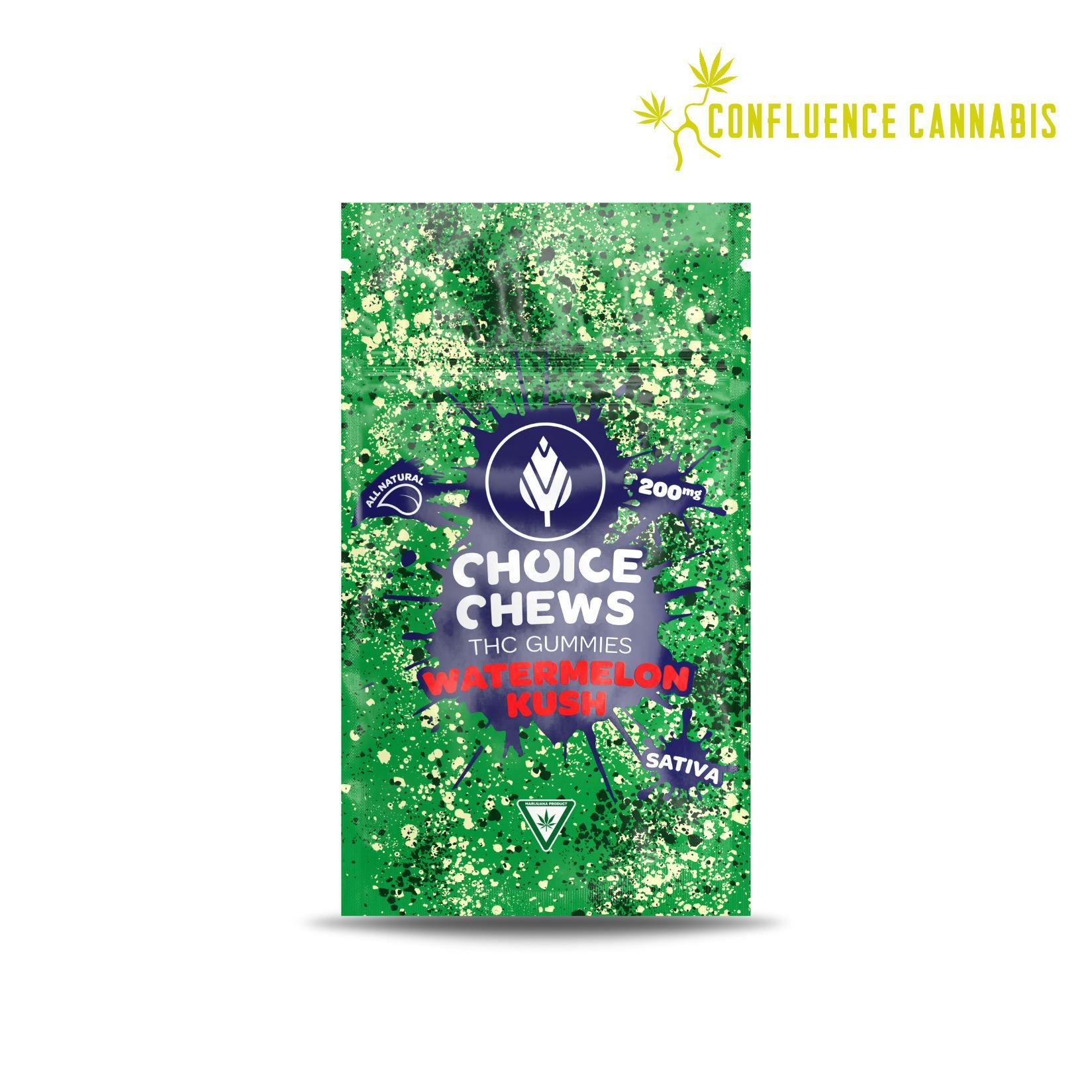 Watermelon Kush Choice Chews (High Dose)
