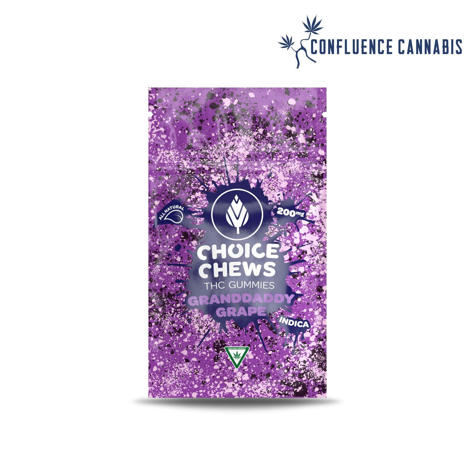 Granddaddy Grape Choice Chews (High Dose)