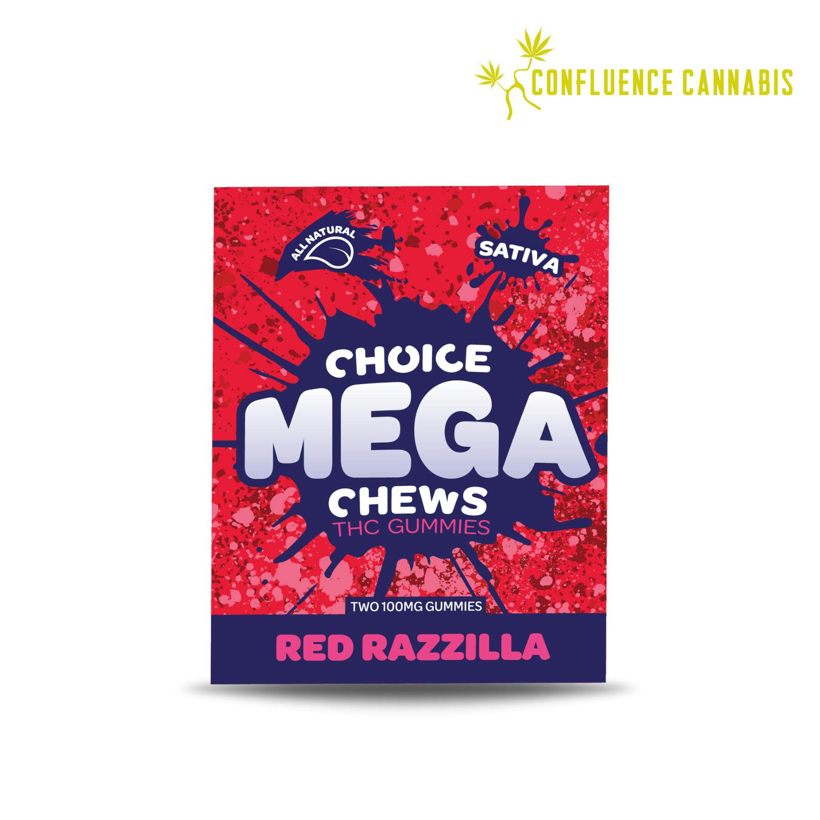 Red Razilla Mega Chew 2 Pieces