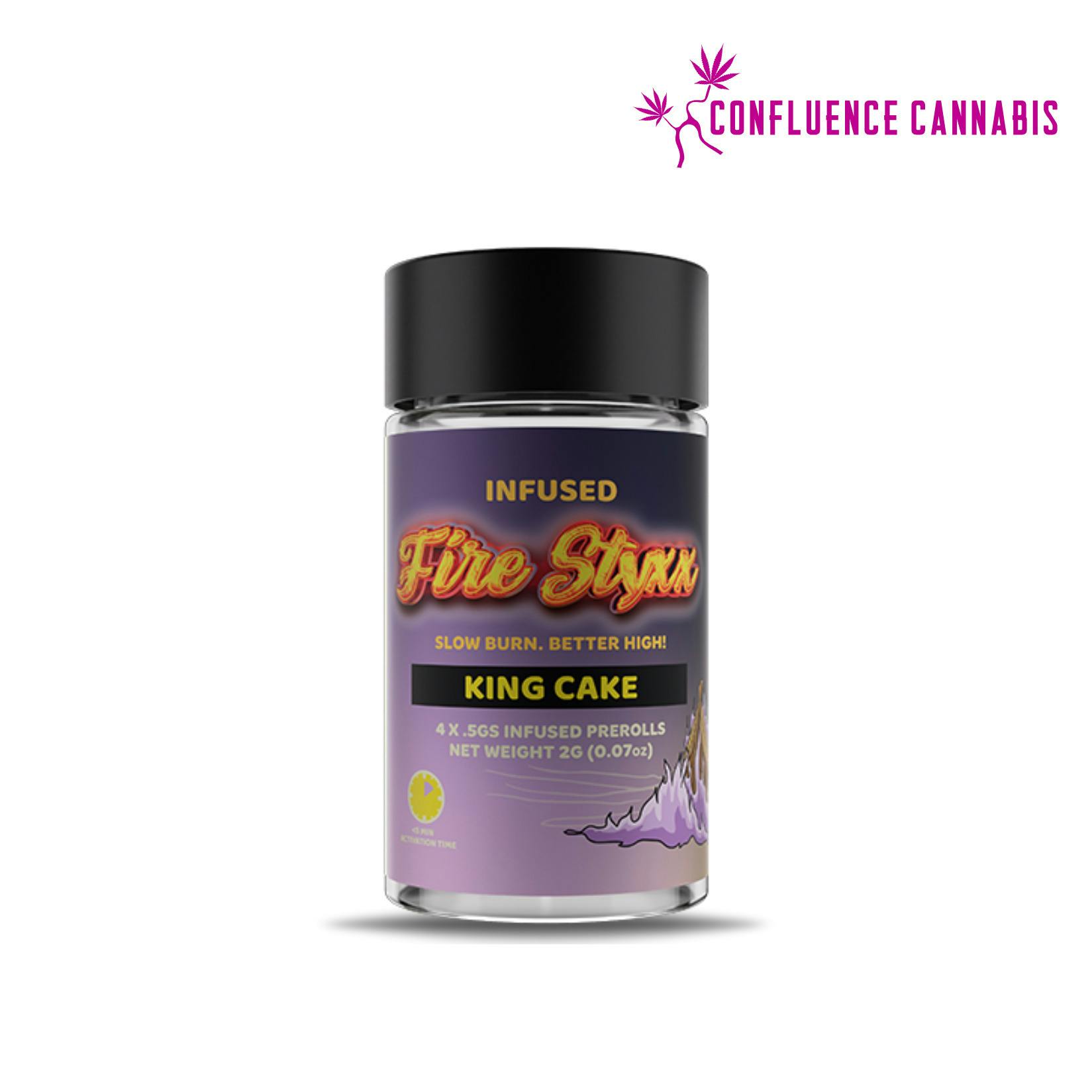 King Cake (Infused) PREROLL 4 Pack