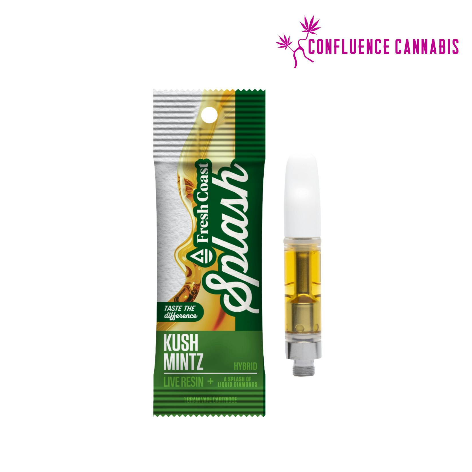 Kush Mintz Live Resin Distillate Cartridge