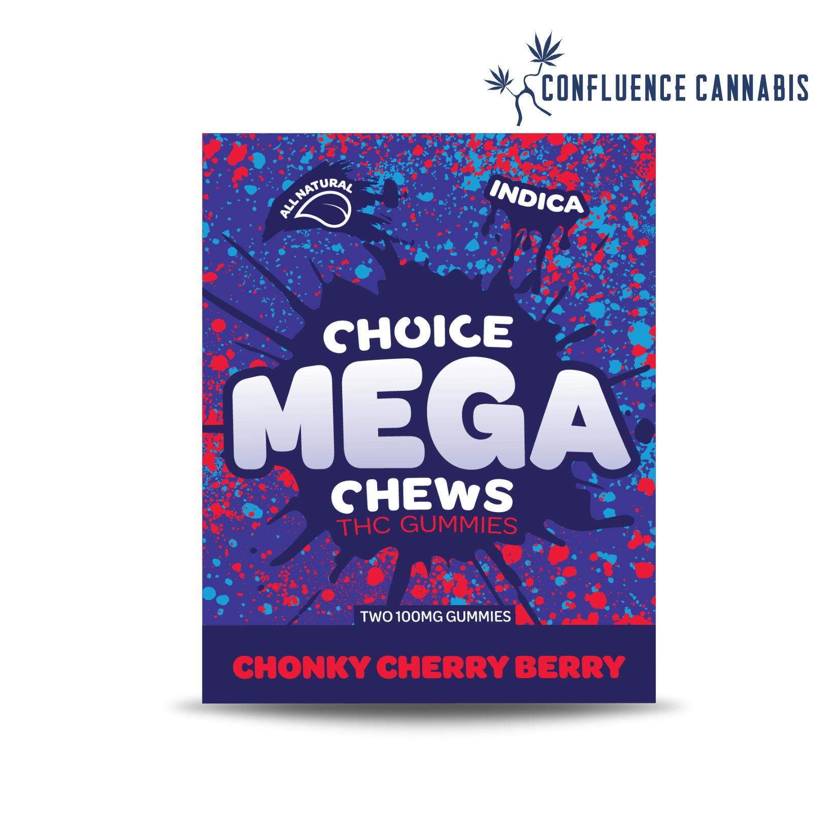 Chonky Cherry Berry Mega Chew 2 Pieces