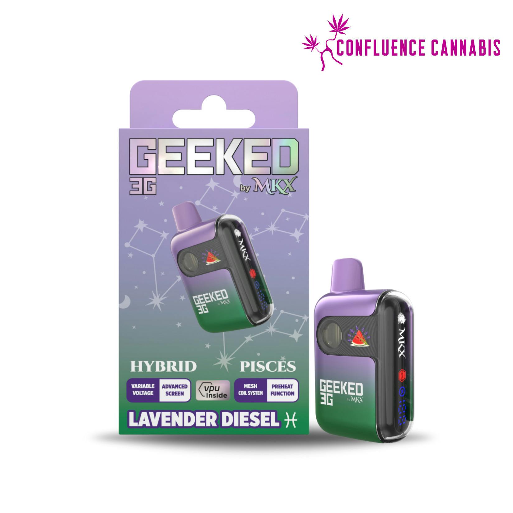 Lavender Diesel Disposable Cartridge