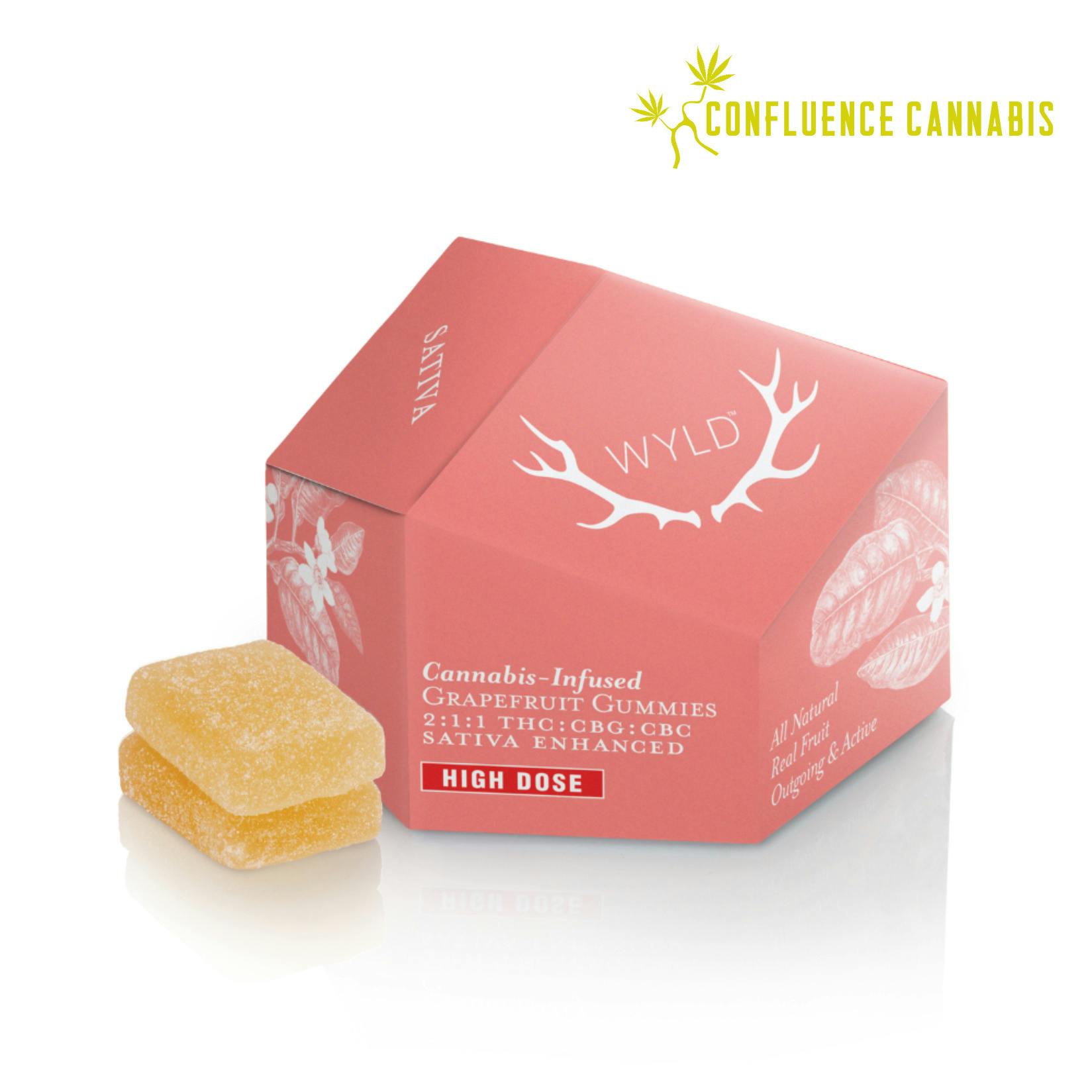 Grapefruit Gummies 2:1:1 THC:CBG:CBC