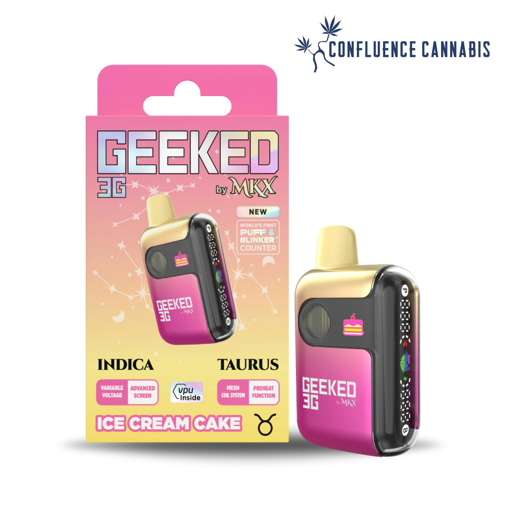 Ice Cream Cake Disposable Cartridge