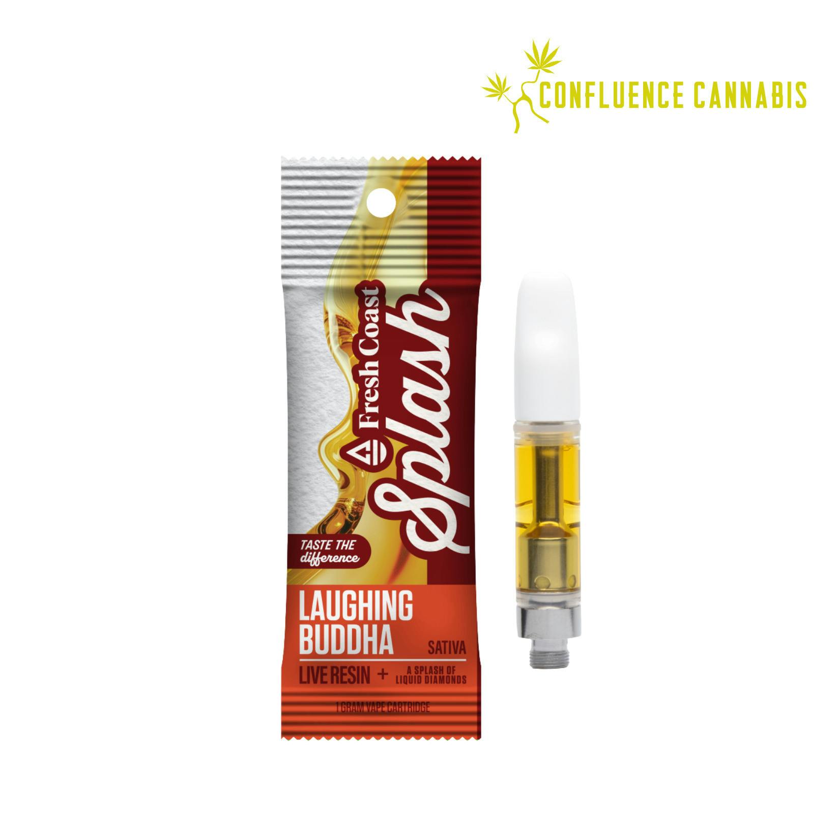 Laughing Buddha Live Resin Distillate Cartridge
