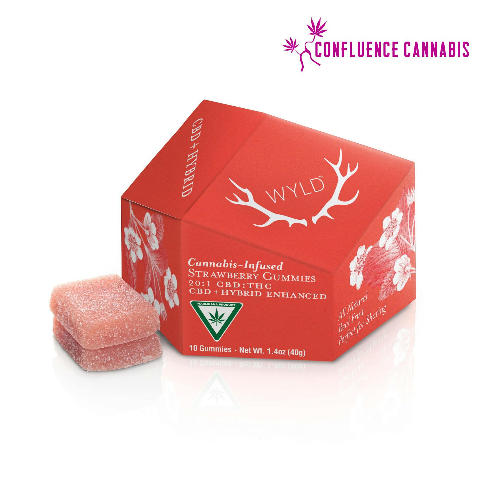 Strawberry Gummies 1:20 THC:CBD